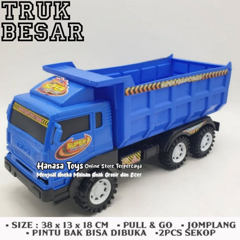 Jual Mainan Truk Pasir Besar Mesin Pull And Go | Shopee Indonesia