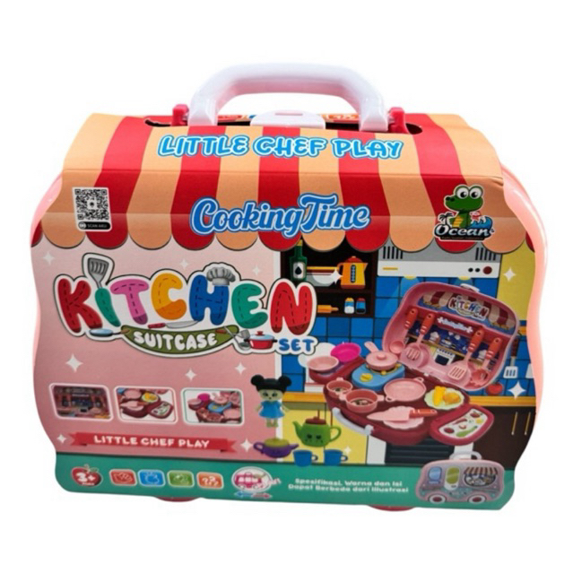 Jual Mainan Kitchen Suitcase Set Koper / Mainan Masak Masak Anak Oct ...
