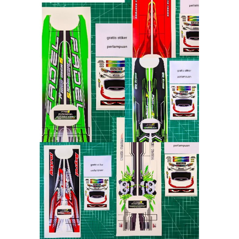 Jual Stiker Livery Miniatur Bus RKC bahan VINYL Anti Air | Shopee Indonesia
