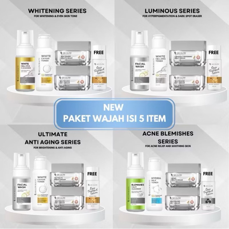 Jual Paket Ms Glow ( Kemasan Terbaru) | Shopee Indonesia