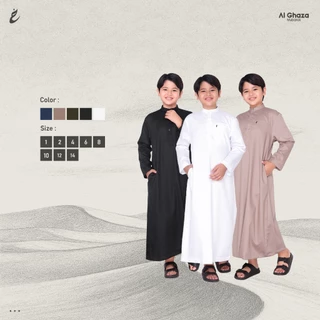 Alghaza Mubarak | Jubah Anak Cowok | Gamis Ahmad Anak