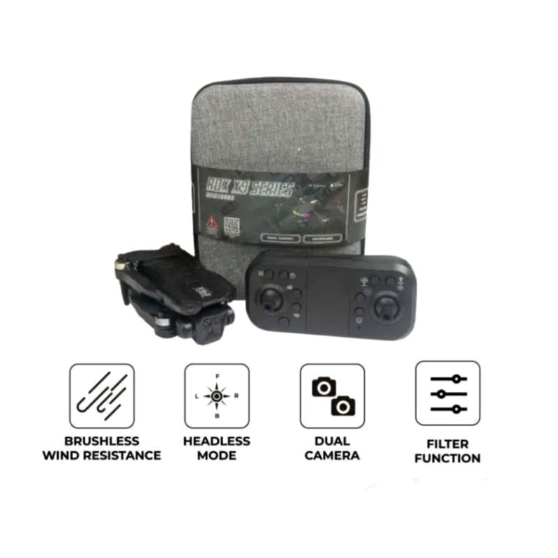 Jual Drone Rox X9 Mini 2025 HD Dual Kamera Wifi FPV ESC | Shopee Indonesia