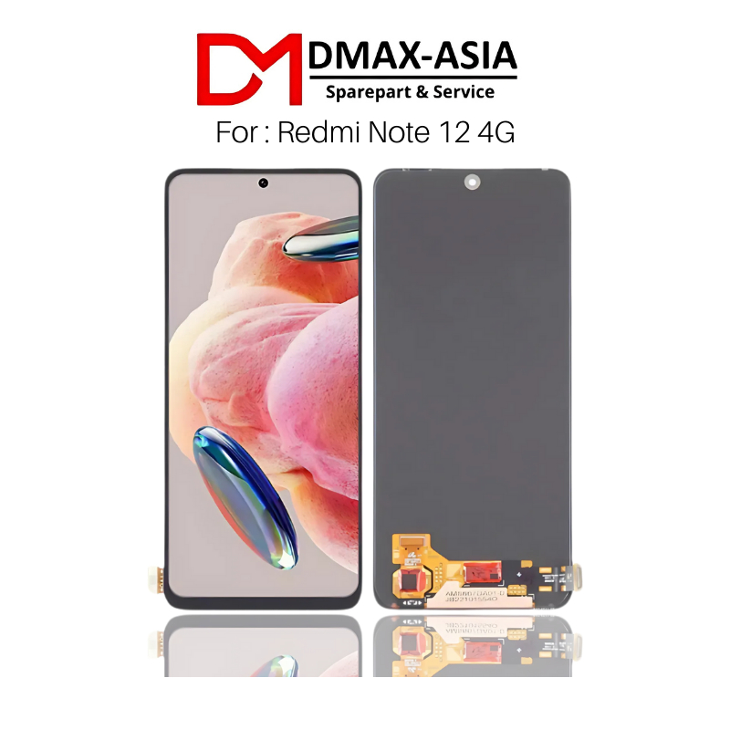 Jual Dmax-Asia LCD Redmi Note 12 4G OLED Fullset Touchscreen H-FIX ...