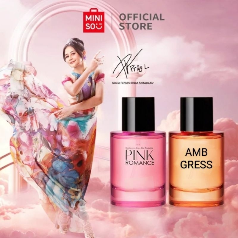 Parfum Miniso Parfum Pink Romance Parfum Garden of Mirror Parfum Prilly  Latuconsina Parfum Wanita