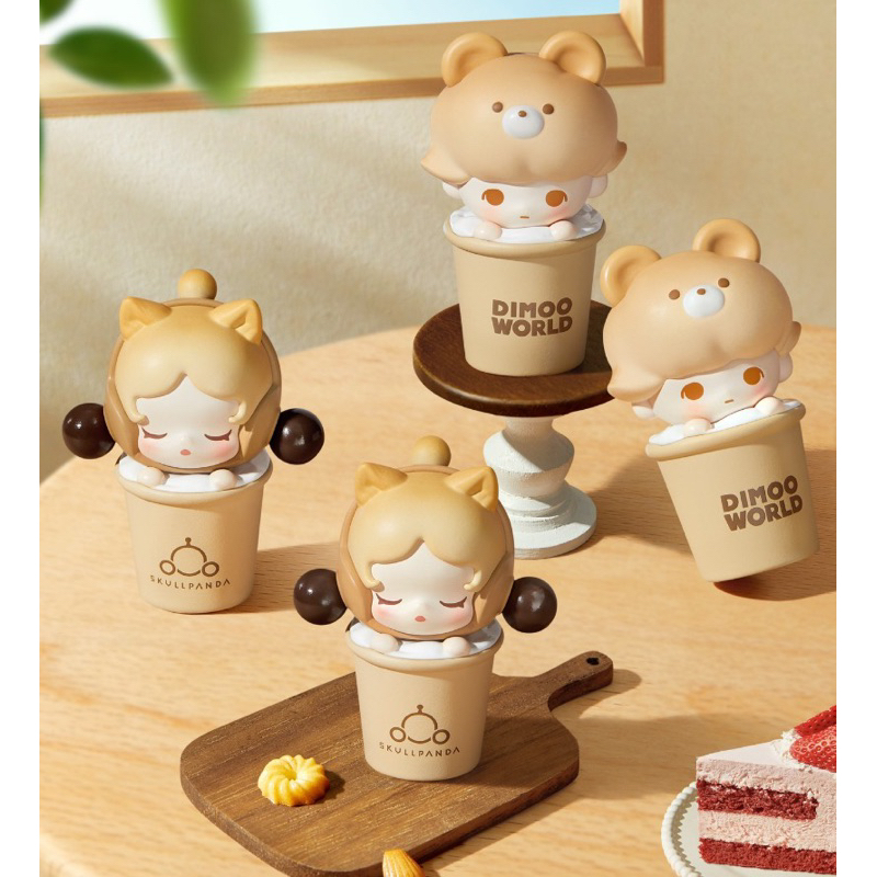 Jual Dimoo Skullpanda Bubble Tea Taiwan Limited Edition Skullpanda ...
