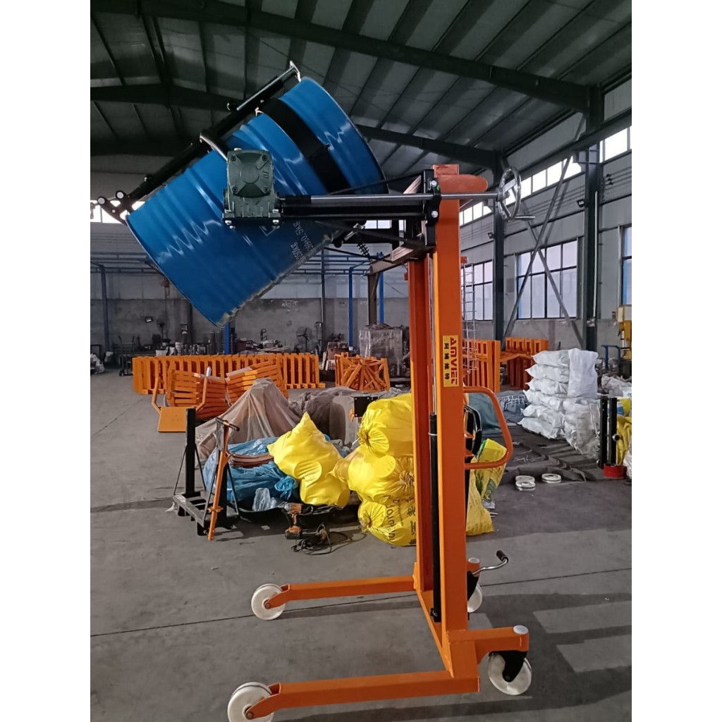 Jual Hand Drum Stacker / Hand Forklift Manual / Hand Lift Drum 400kg*1 ...