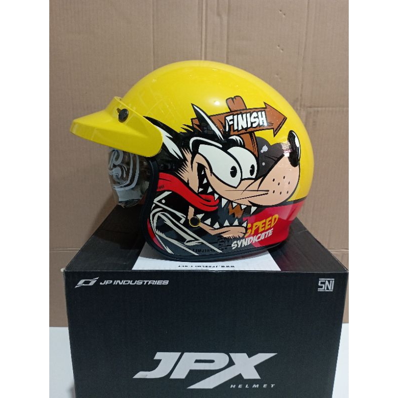 Jual Helm JP Signature Open Original | Shopee Indonesia