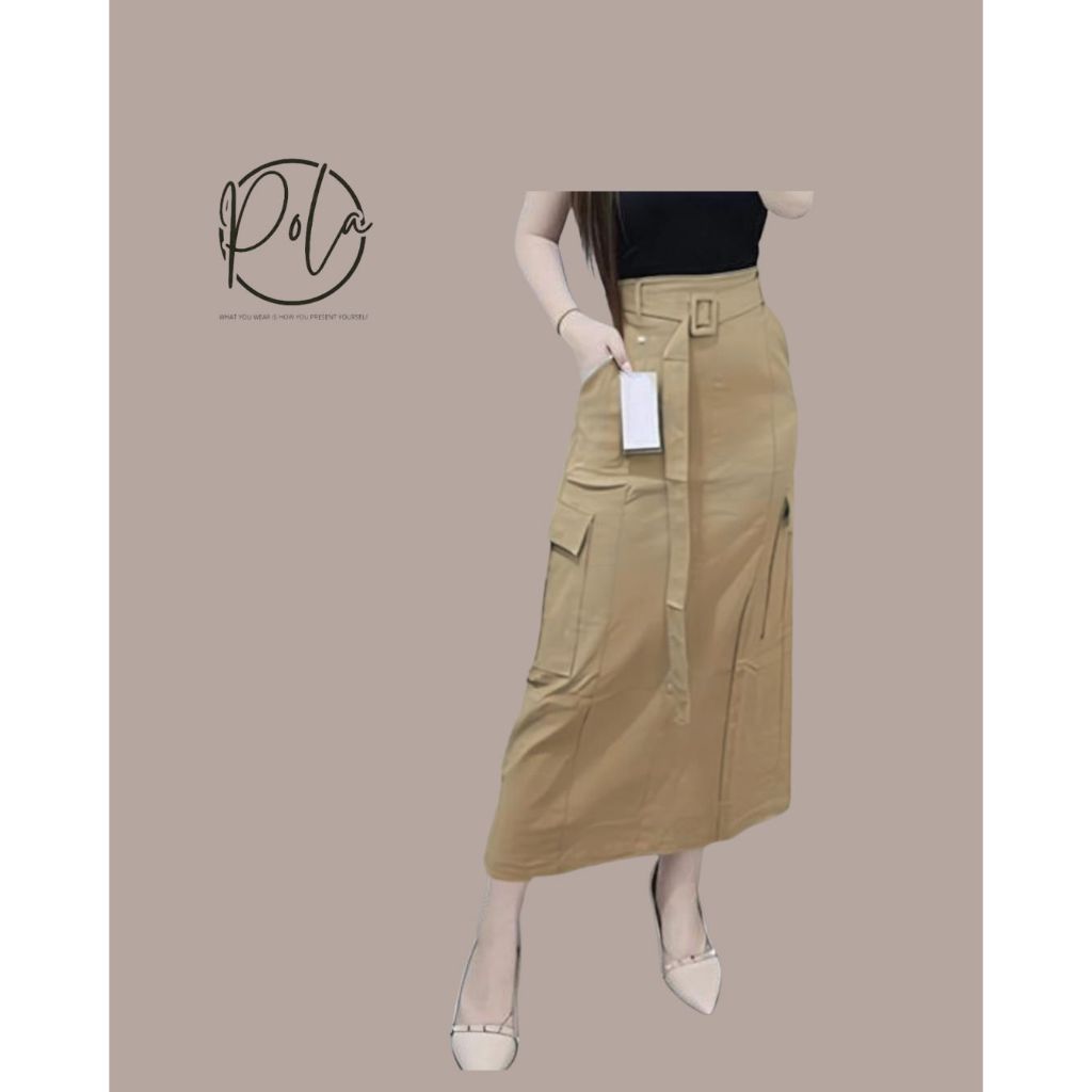 Jual Pola Wear Celine Rok Cargo Fit To XXL Twill With Belt | Shopee ...