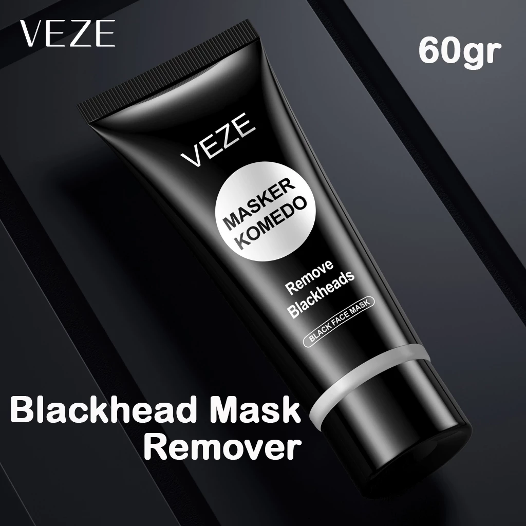 BPOM Masker Wajah Blackhead Nose Remover Face Mask Veze Pengangkat Komedo dan Pengecil Pori 60gr | AutoStock