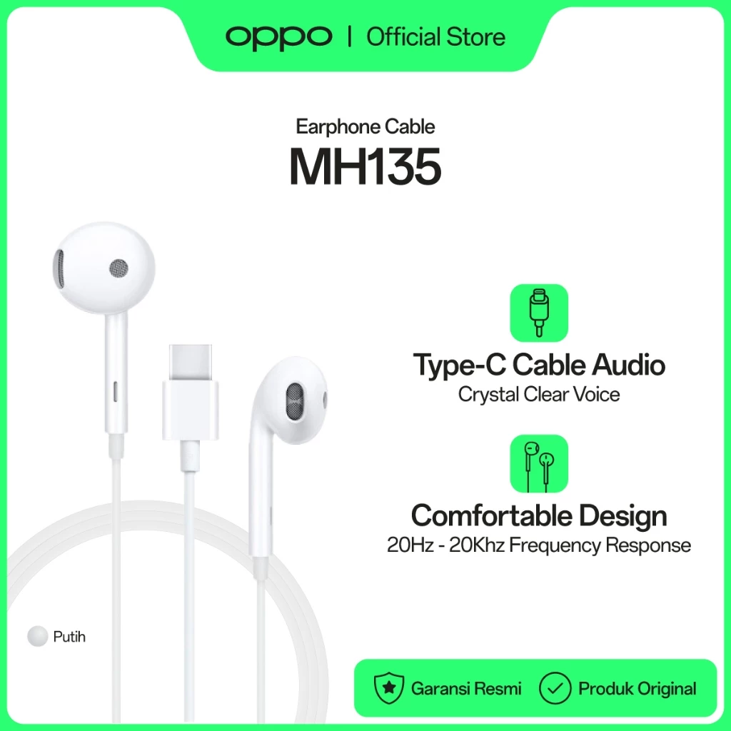 OPPO MH135 Stereo Type-C 