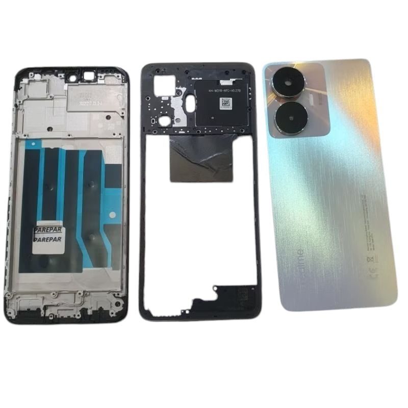 Jual Housing Casing Kesing Full Set Realme C55 RMX3710 BackDoor Tutup ...