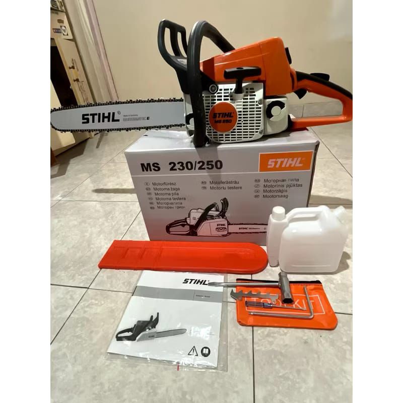 Jual MESIN CHAINSAW STIHL MS 250 KOMPLIT BAR 20 INCH DAN RANTAI FULL ...
