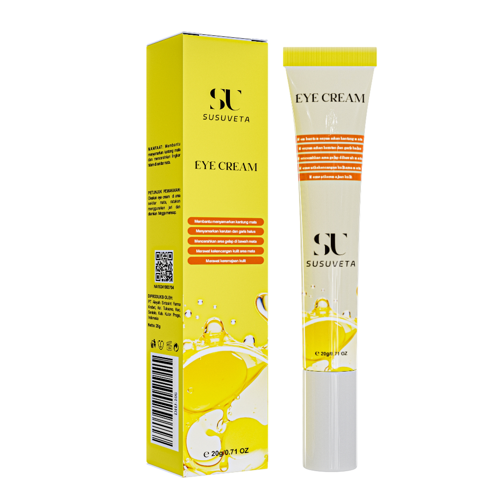 Jual SUSUVETA Eye cream kantung mata penghilang mata panda 20g masker ...