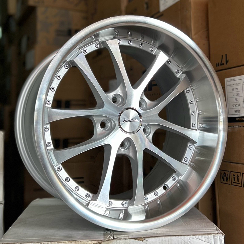 Jual Velg Krnaze Ring 17 Lebar 8.5/9.5 Pcd 5x114 Et 33/38 Warna Silver ...