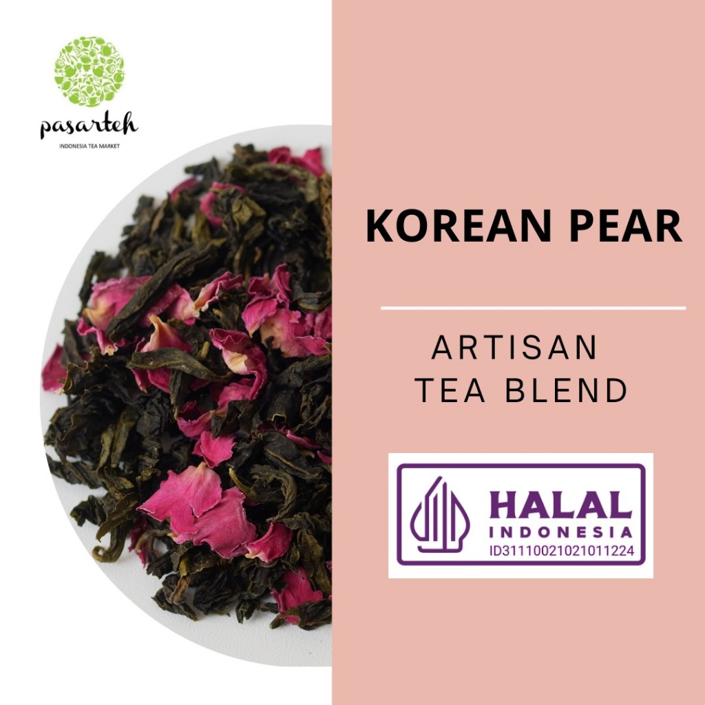 Jual [ pasarteh ] Korean Pear Tea Blend | Artisan Tea | Pear Tea ...