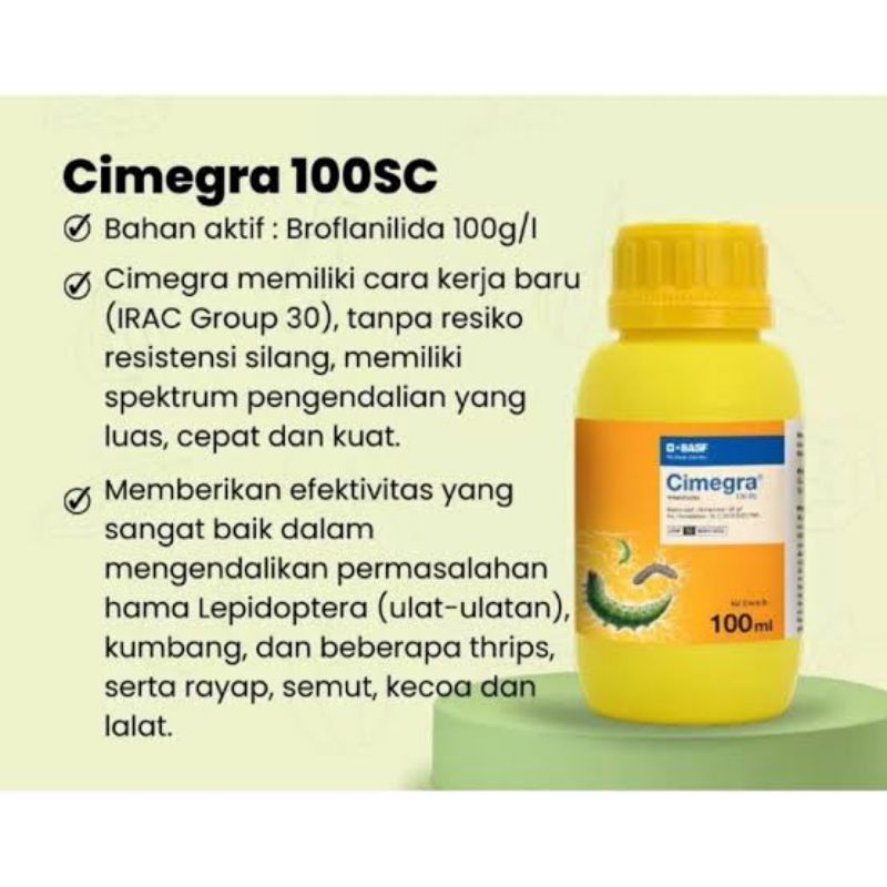 Jual INSEKTISIDA CIMEGRA 100SC 50ml | Shopee Indonesia