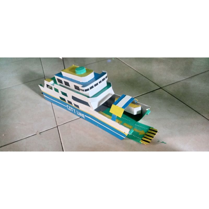 Jual miniatur kapal Roro sederhana | Shopee Indonesia