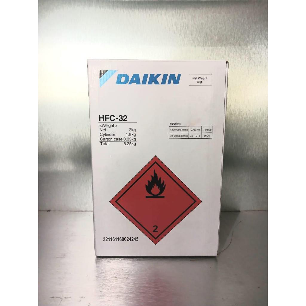 Jual Freon R32 DAIKIN Refrigerant HFC-32 Original 3KG | Shopee Indonesia