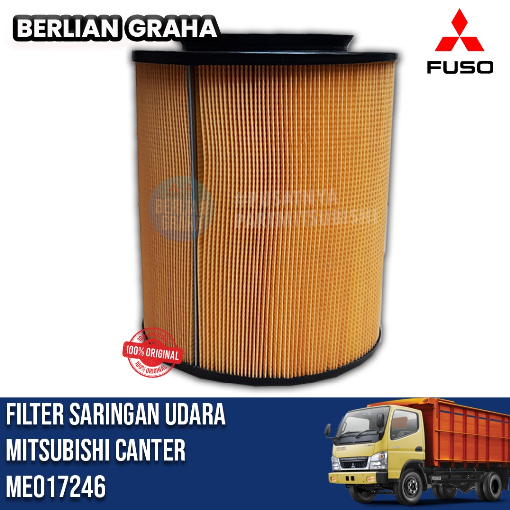 Jual Saringan Filter Udara Canter PS125 PS110 PS136 Original Mitsubishi ...