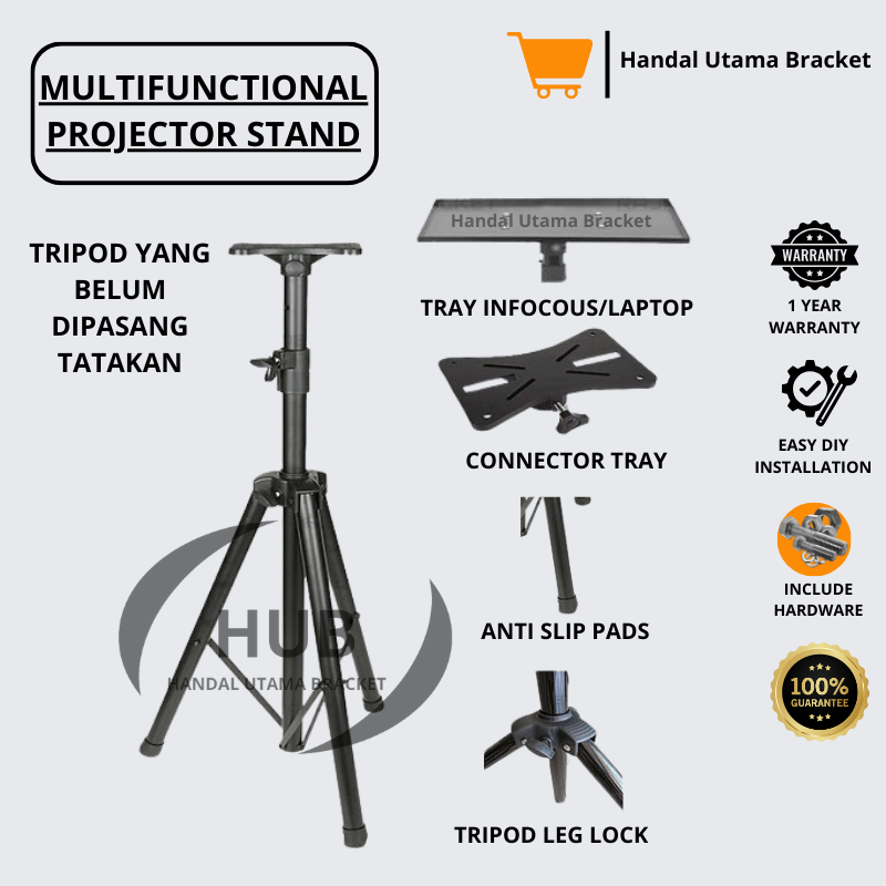 Jual TRIPOD MEJA PROYEKTOR STAND TRIPOD MEJA PROJECTOR INFOCUS BRACKET ...