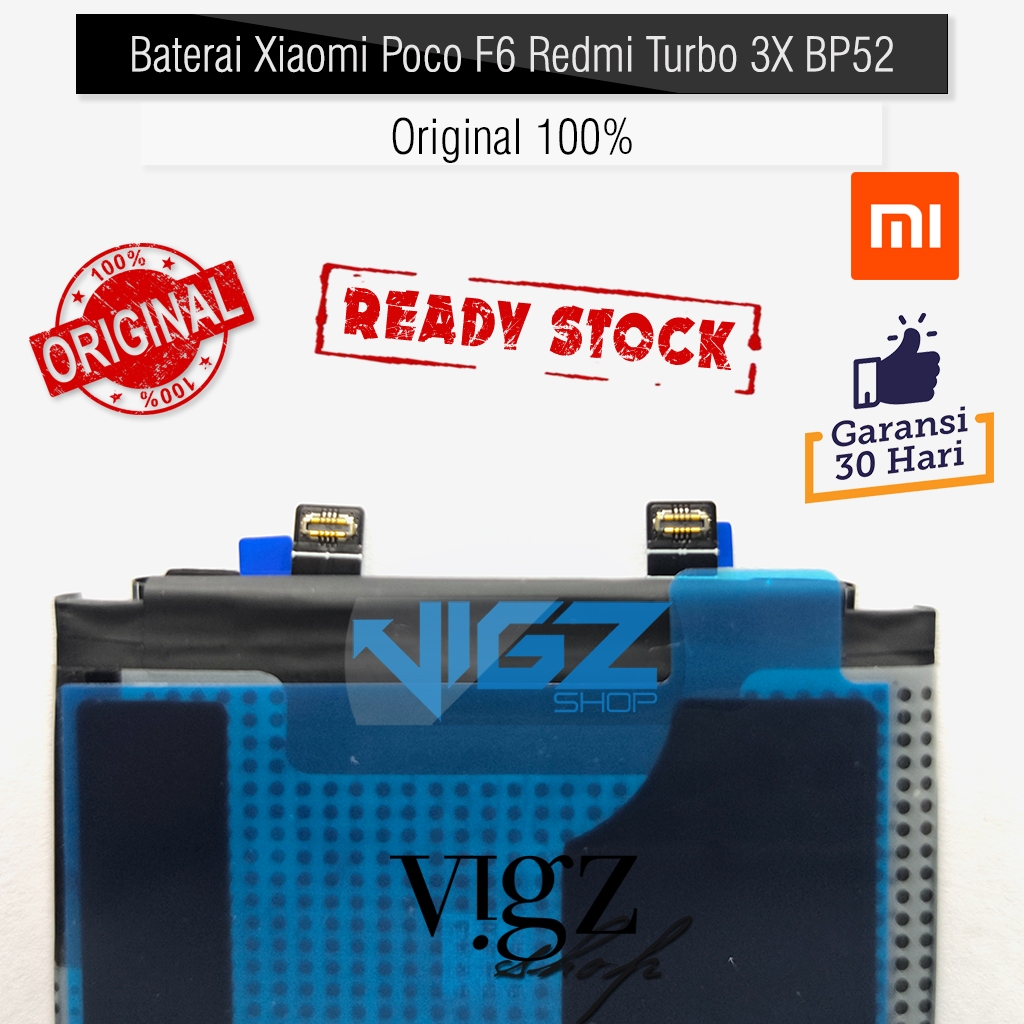 Jual Baterai Poco F6 Redmi Turbo 3X BP52 Original 100% | Shopee Indonesia