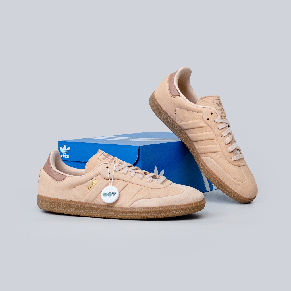 adidas gazelle silver green womens Samba 'Halo Blush' Sneakers