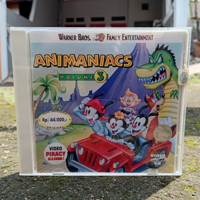 Jual VCD Animaniacs Volume 3 Animation (1994) 1 Disc Original Warner ...