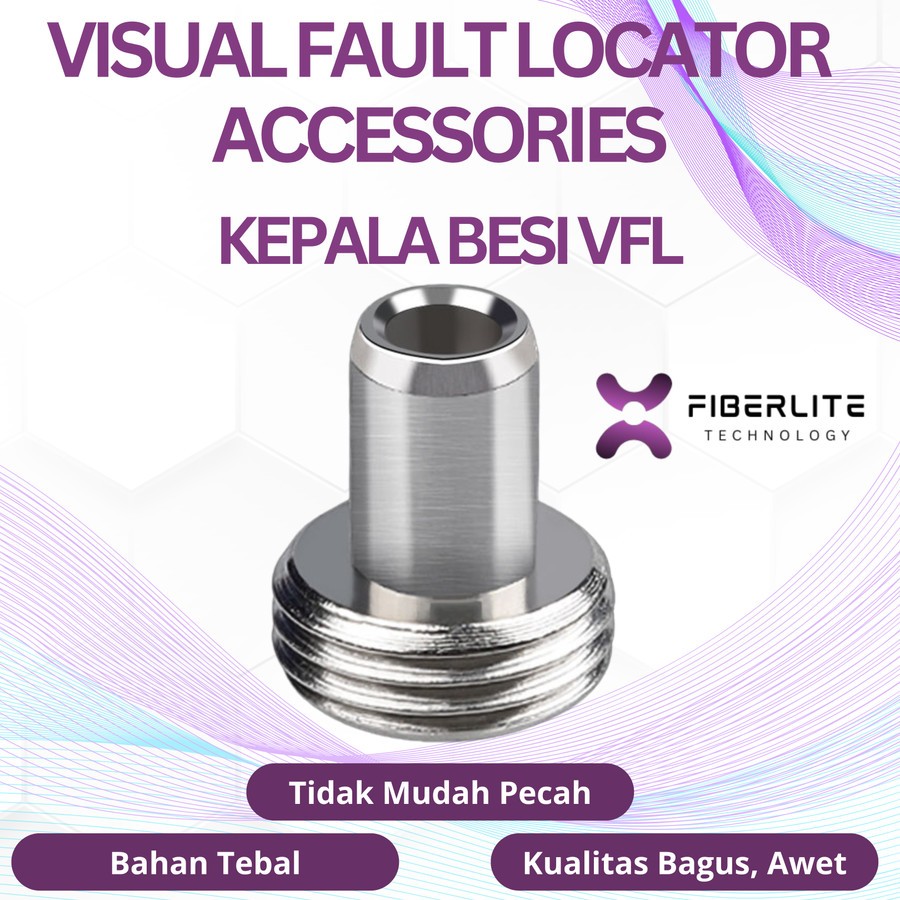 Jual Visual Fault Locator Ceramic 7mm Kepala Besi VFL Komponen Senter ...