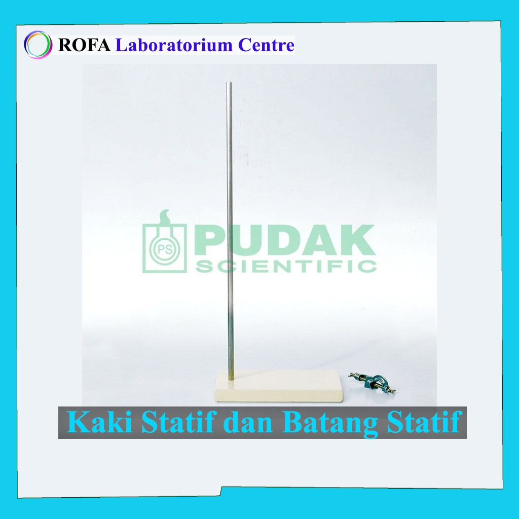 Jual Kaki Statif Dan Batang / Set Statif / Pemegang Alat Praktikum ...