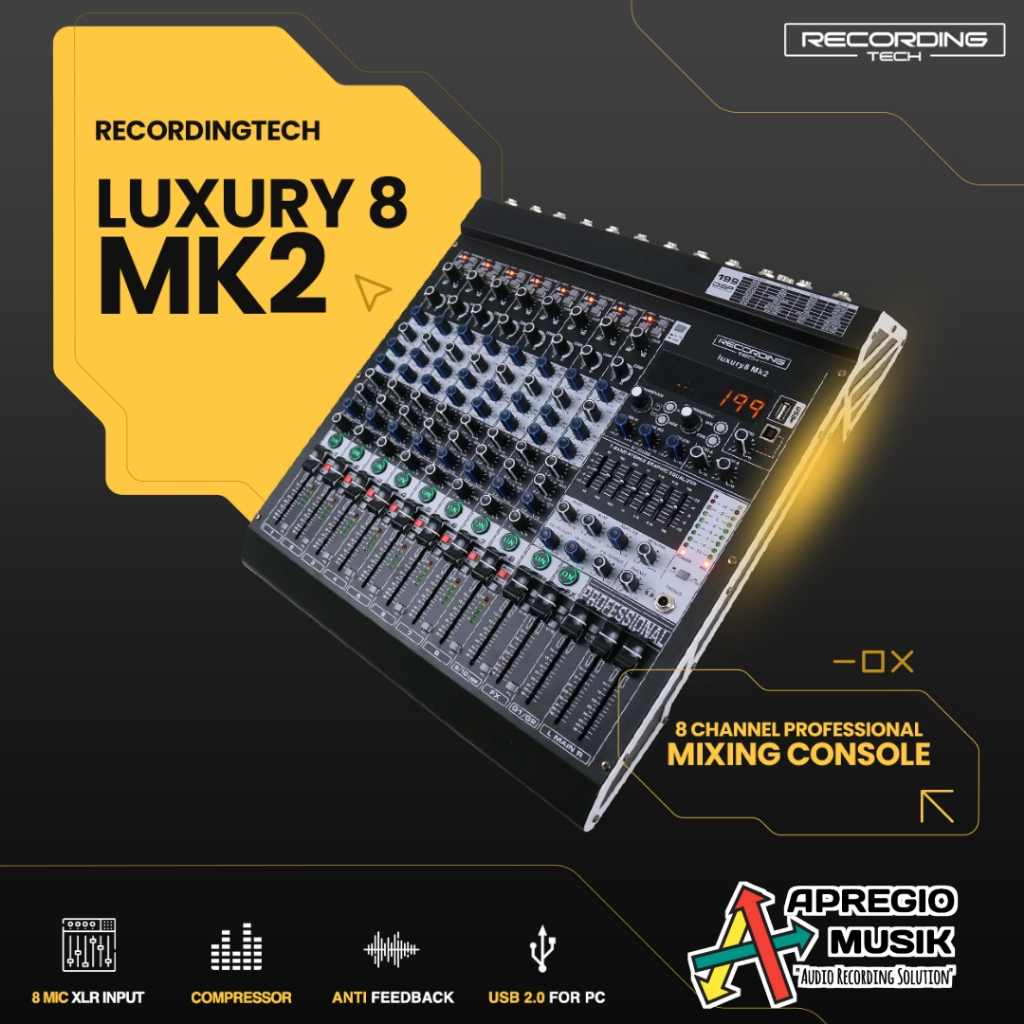 Jual Recording Tech RT Luxury 8 MK2 MK II MK 2 MKII luxury8 luxury-8 ...
