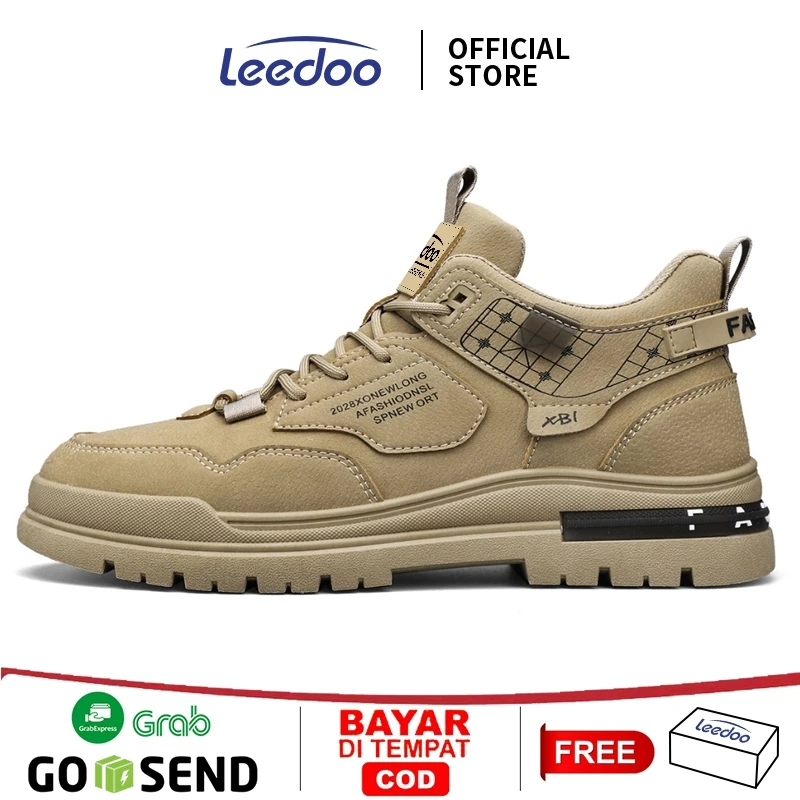 Leedoo Sepatu Casual Pria – Sneakers Kekinian Nyaman untuk Aktivitas Sehari-hari
