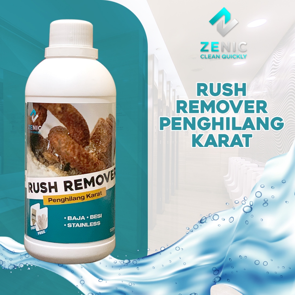 Jual ZENIC CLEAN QUICKLY Rust Remover Penghilang Karat Pada Besi, Baja ...