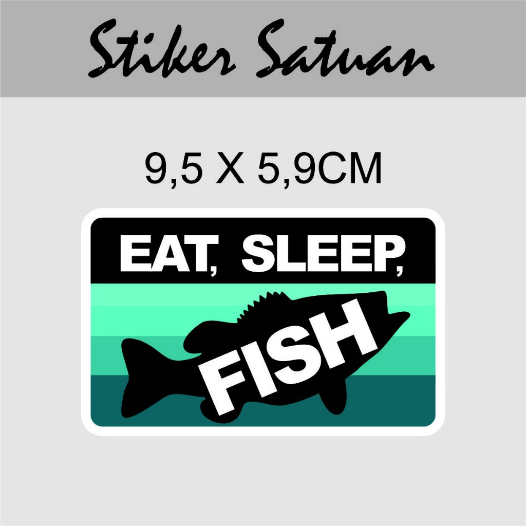 Jual Stiker Brand Mancing Tackle Box Pancing Alat Memancing Sticker ...