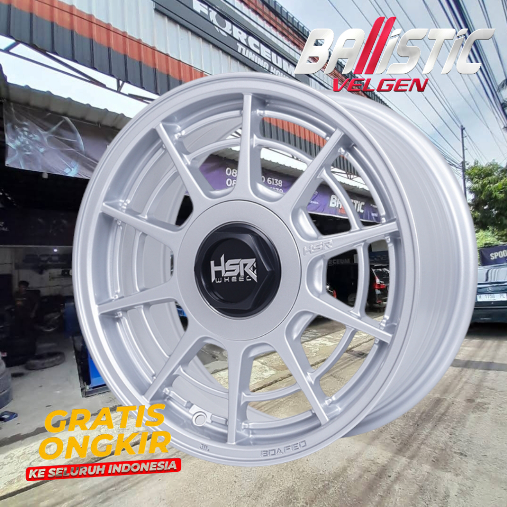 Jual Velg Ring 15 HSR Boafeo Baut 5x114,3 Buat Xpander Luxio Granmax ...