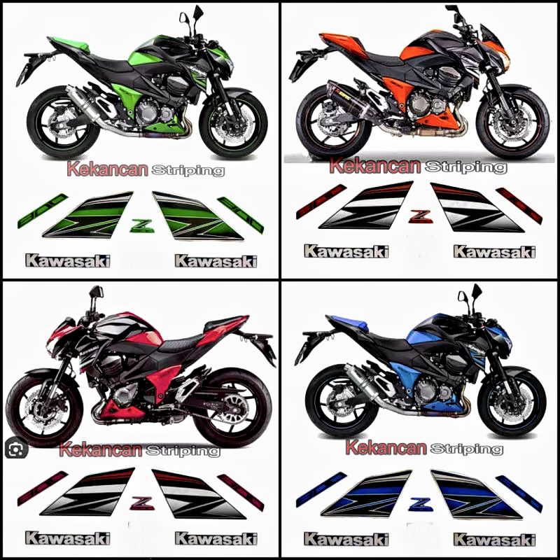 Jual Striping Sticker Kawasaki Z800 | Shopee Indonesia