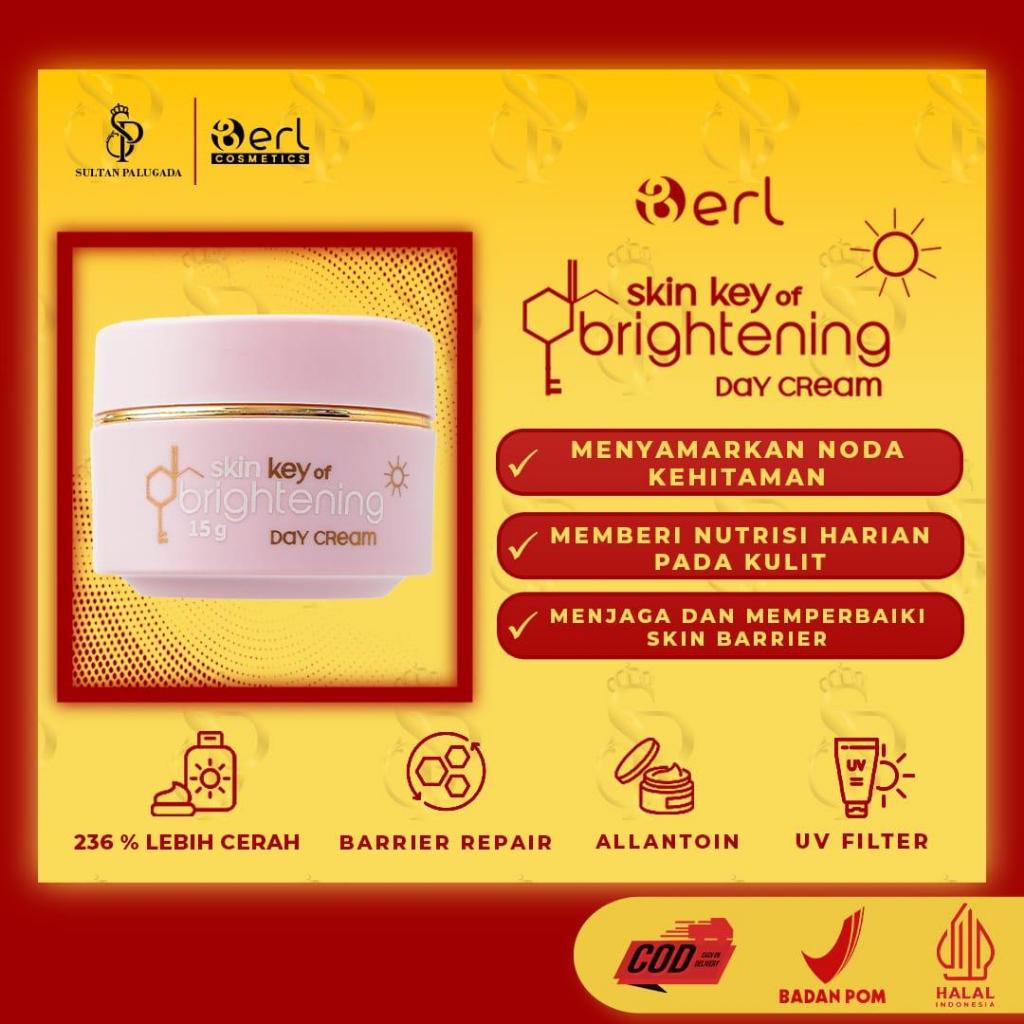 Jual B ERL SKIN KEY BRIGHTENING DAY CREAM Membantu mencerahkan kulit ...