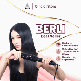 Catokan AIUEO 8099 3 In1 Catok Curly And Hair Straightener Alat Catok Meluruskan Dan Keriting