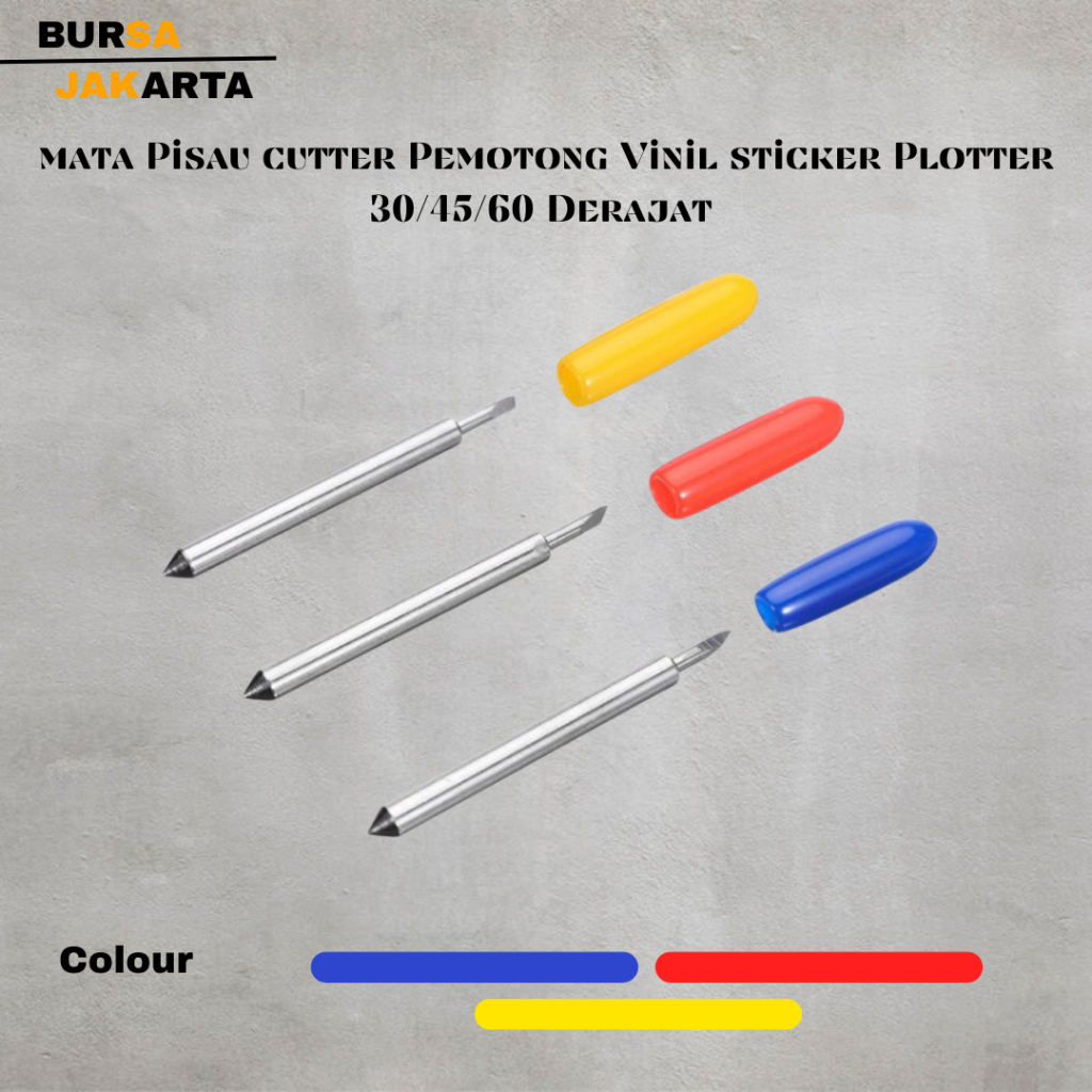 Jual MATA PISAU POTONG CUTTER ROLAND PLOTTER sticker VYNIL 15 30 45 ...