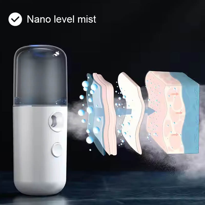 Jual Nano Spray Portable Mini Mist Sprayer USB Rechargeable Pelembab ...