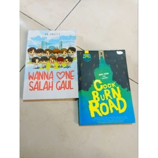 OBRAL BUKU MURAH ORIGINAL / NOVEL REMAJA / 1 PAKET 2 BUKU / WANNA ONE SALAH GAUL / COCK BURN ROAD / ROMANCE / DEWASA / FIKSI /