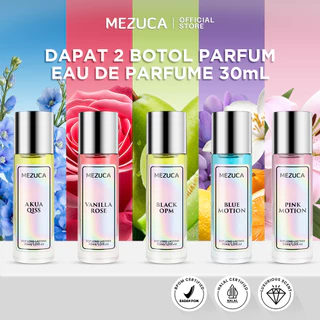 [Dapat 2 Botol] Parfum Mezuca Eau De Parfume 30mL Eau de Parfume  Wangi Awet Tahan Lama BPOM Approved