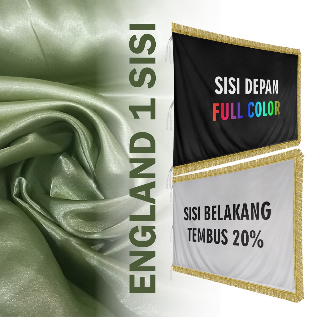 Jual Cetak Bendera Rumbai Renda Custom - 1 Sisi, Karang taruna Ambalan ...