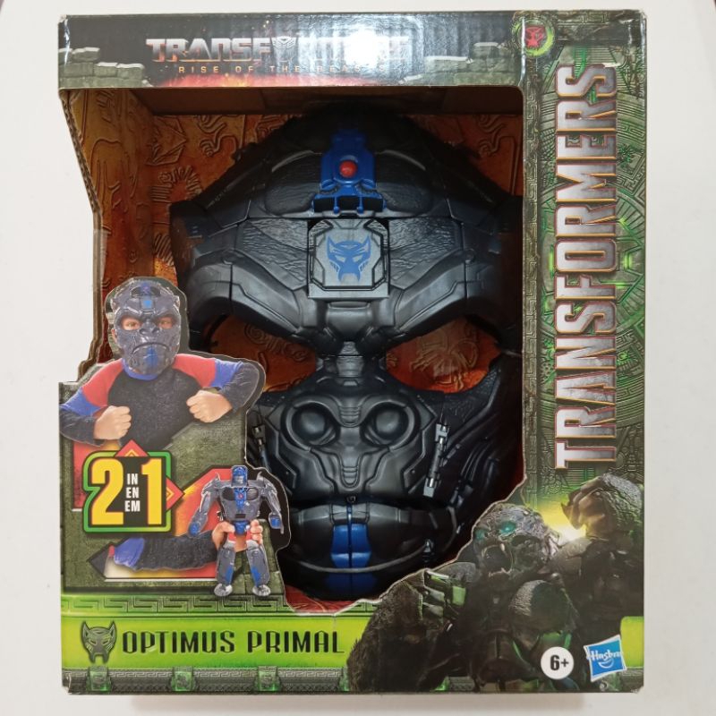 Jual Transformers Optimus Primal Prime 2 in 1 Robot Mask Autobot 2in1 ...