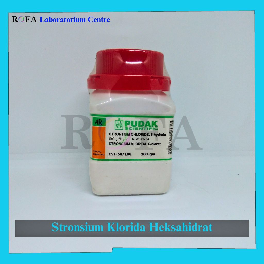 Jual Stronsium Klorida Heksahidrat / Strontium Chloride Hexahydrate ...