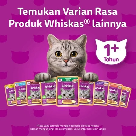 Jual WHISKAS POUCH ALL VARIAN 80GR Shopee Indonesia