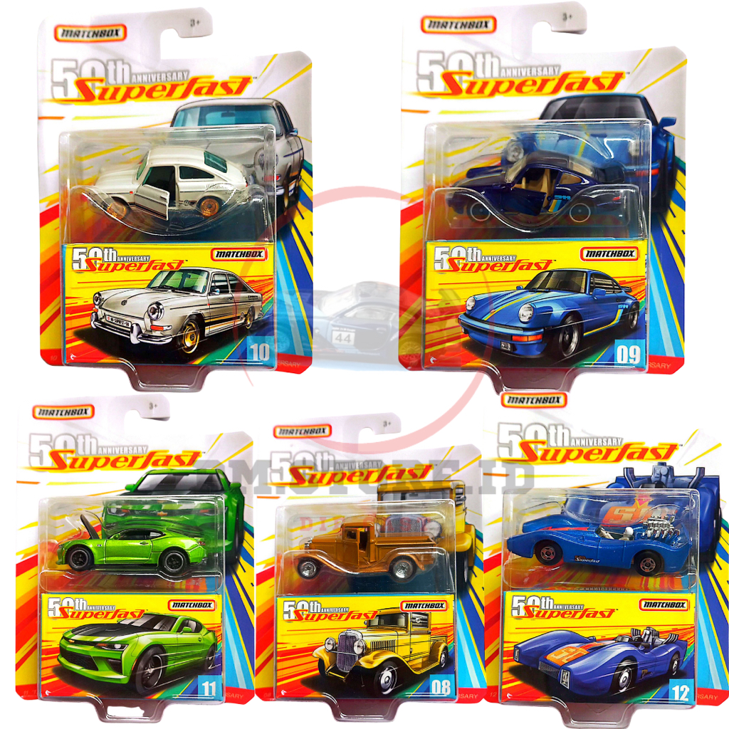 Matchbox Superfast 1:64 - '32 Ford Pickup Edizione 50° Anniversario, Diecast Marrone 2019
