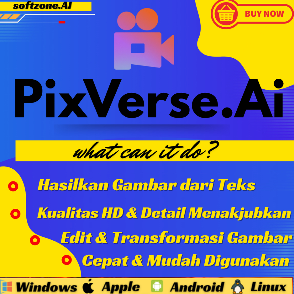 PixVerse Ai Standard Plan Premium 1200 kridit