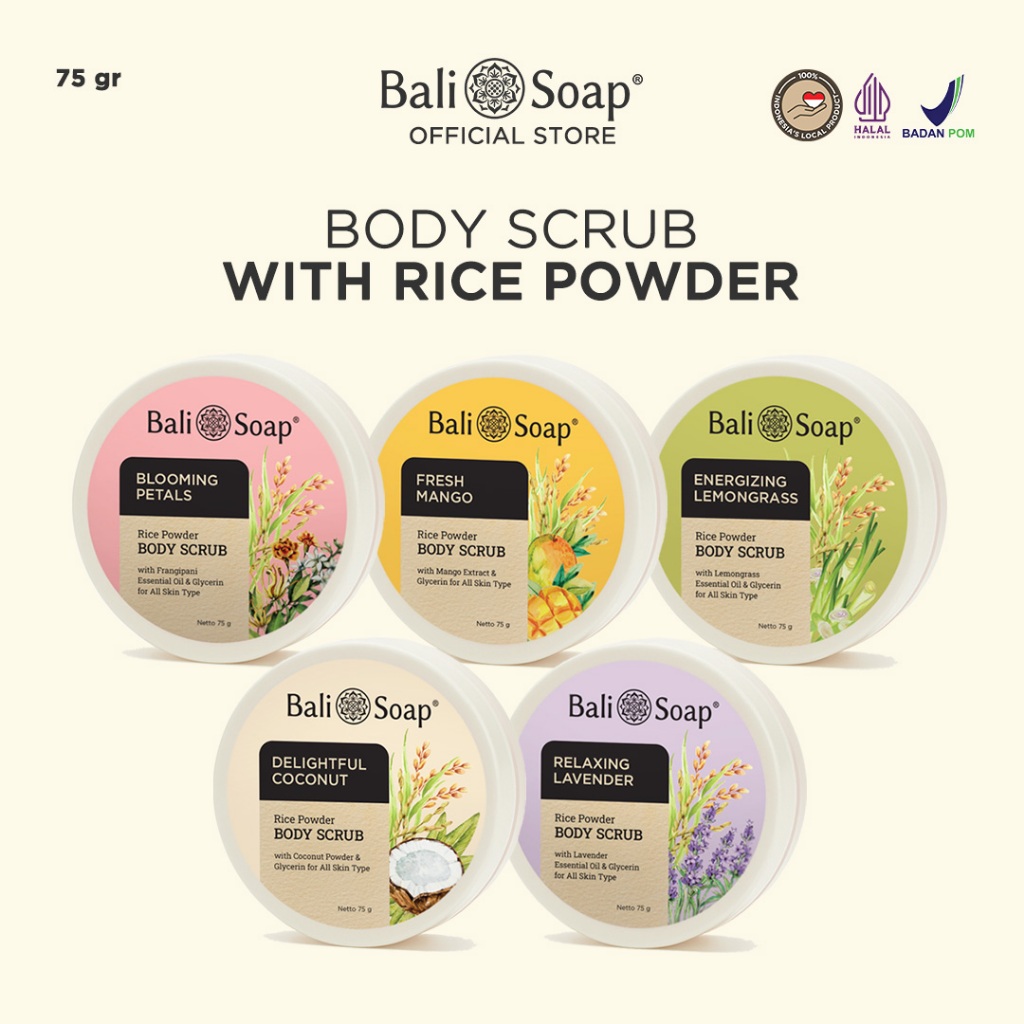Jual Bali Soap - Exfoliating Body Scrub Alami 75gr - Bahan Aktif ...