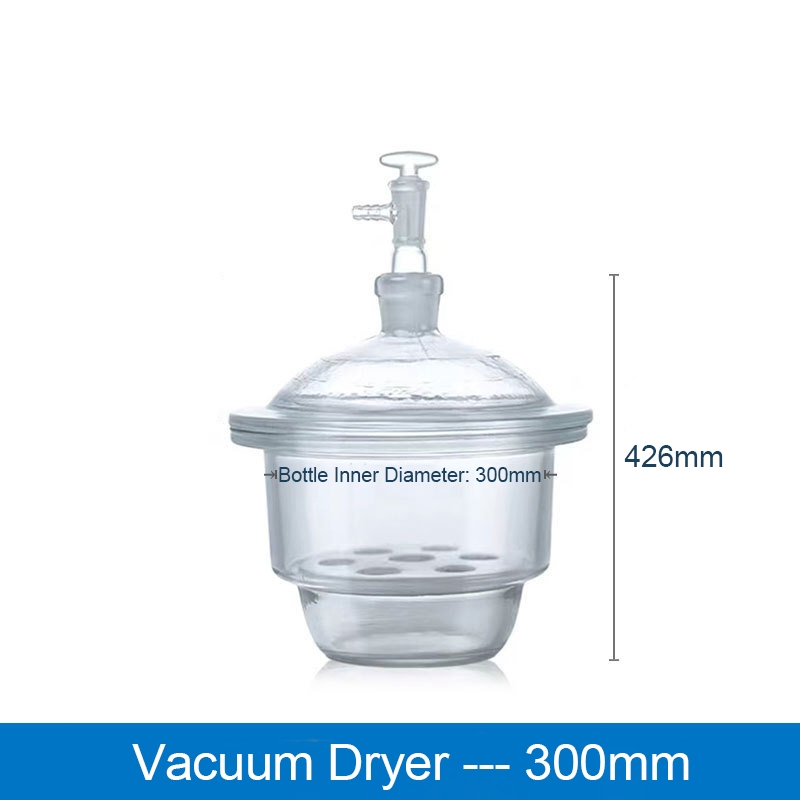 Jual Desikator Laboratorium 240mm/300mm Vacuum Desiccator Toples ...