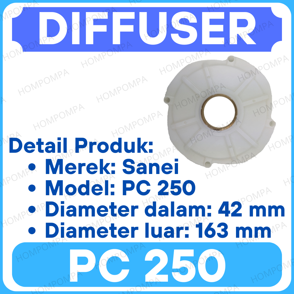 Jual DIFFUSER DEFFUSER JETPUMP SHIMIZU PC 250 - DIFUSER DEFUSER GUIDE ...